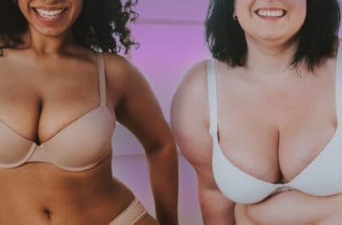 Different types of breast shapes